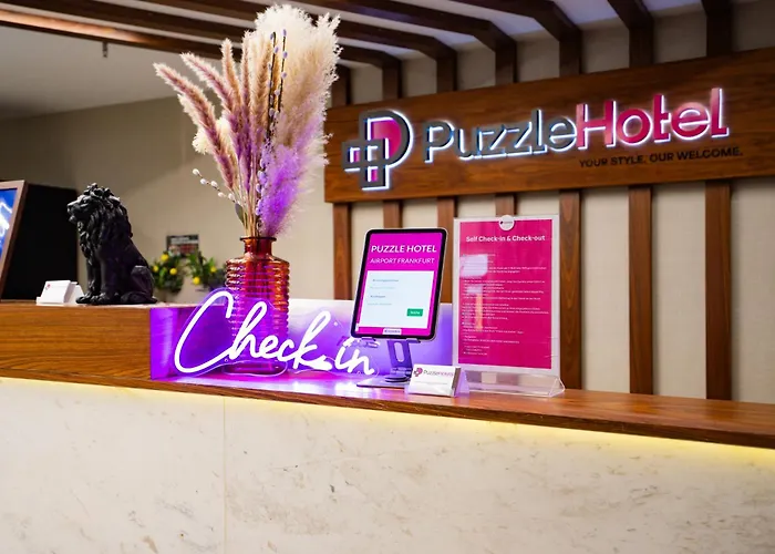 Puzzle Airport Frankfurt 吕塞尔斯海姆